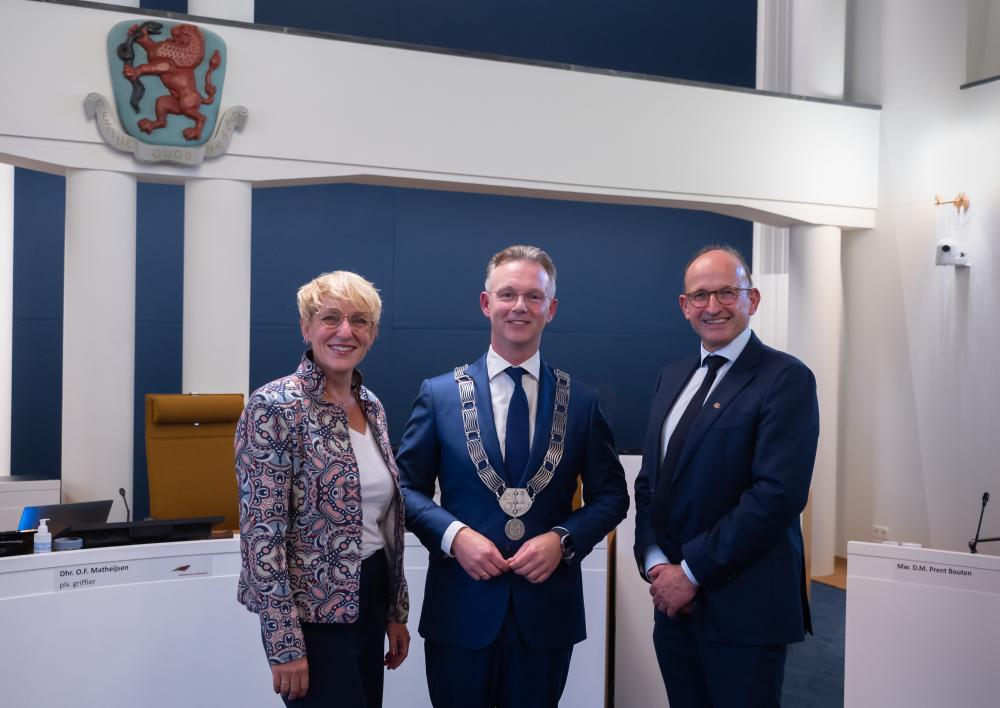 Herbenoeming Burgemeester Gido Oude Kotte