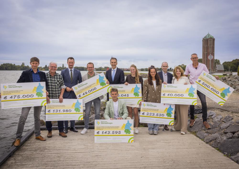 uitreiking Cheques Regiodeal