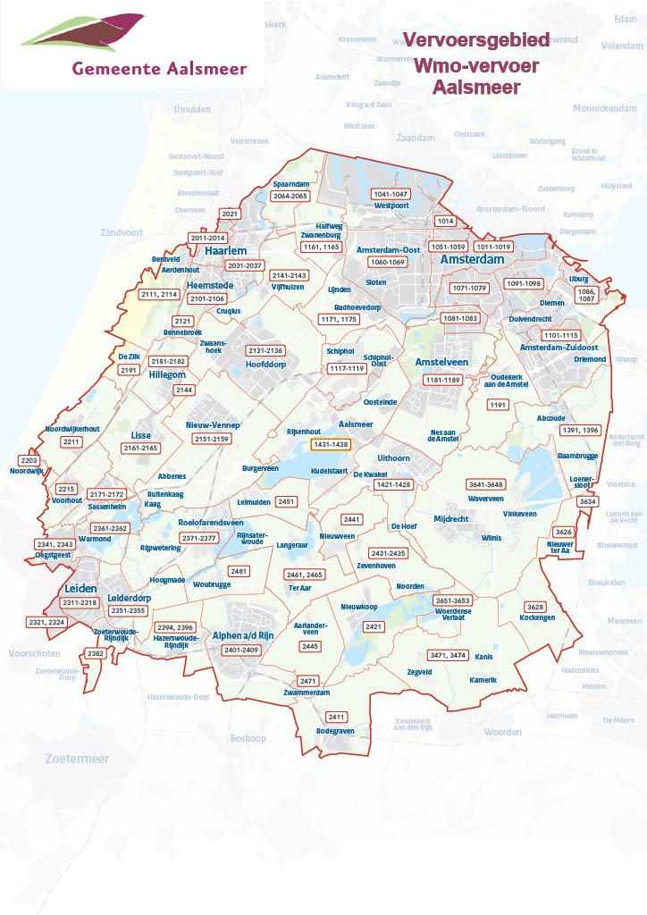 Vervoersgebied Aalsmeer