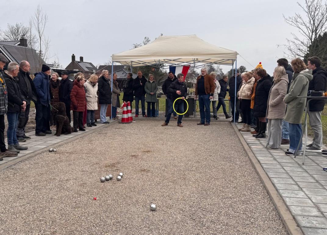 Opening jeu de boulesbaan